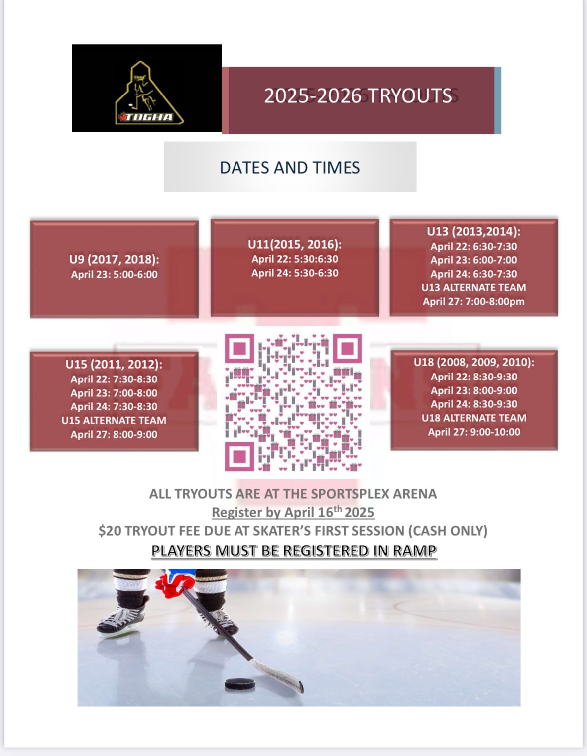 2025-2026 Tryouts